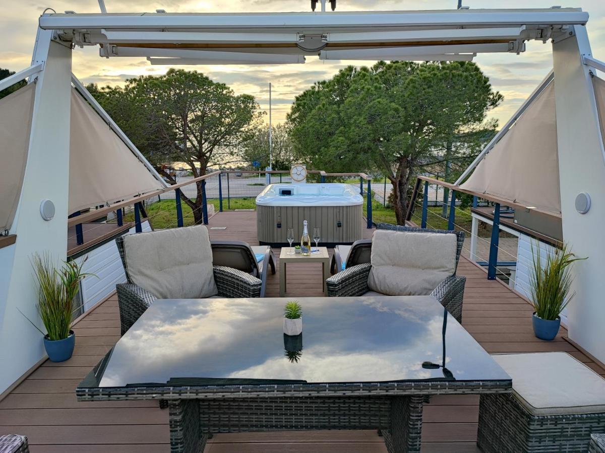 Sea Lux Floating House Ajda Portorose Villa Exterior foto